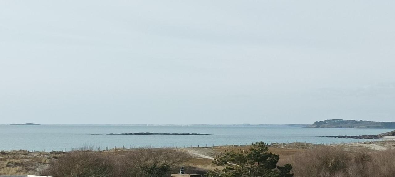Appartement Vue Mer Exceptionnelle A 100M Tres Belle Plage Saint-Gildas-de-Rhuys Kültér fotó