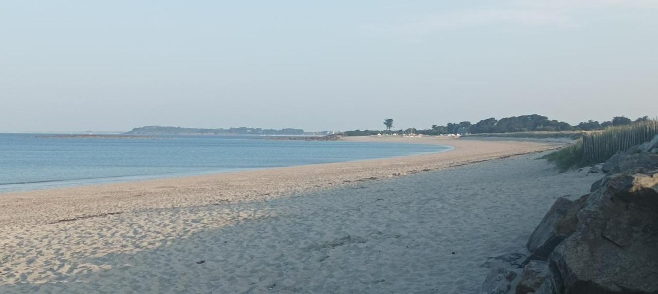 Appartement Vue Mer Exceptionnelle A 100M Tres Belle Plage Saint-Gildas-de-Rhuys Kültér fotó